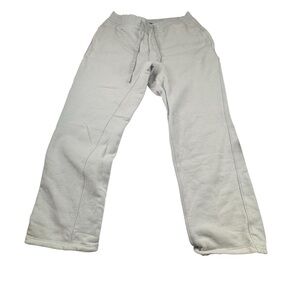 !!!!!! SOLD !!!!!! Joggers Men's Medium Gray Sweatpants Zip Pockets Stretch